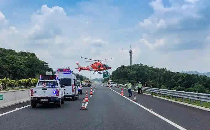 江口高速公路汽车救援案例